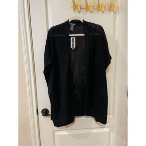 NWT Chelsea and Theodore Open Knit Cardigan size Medium